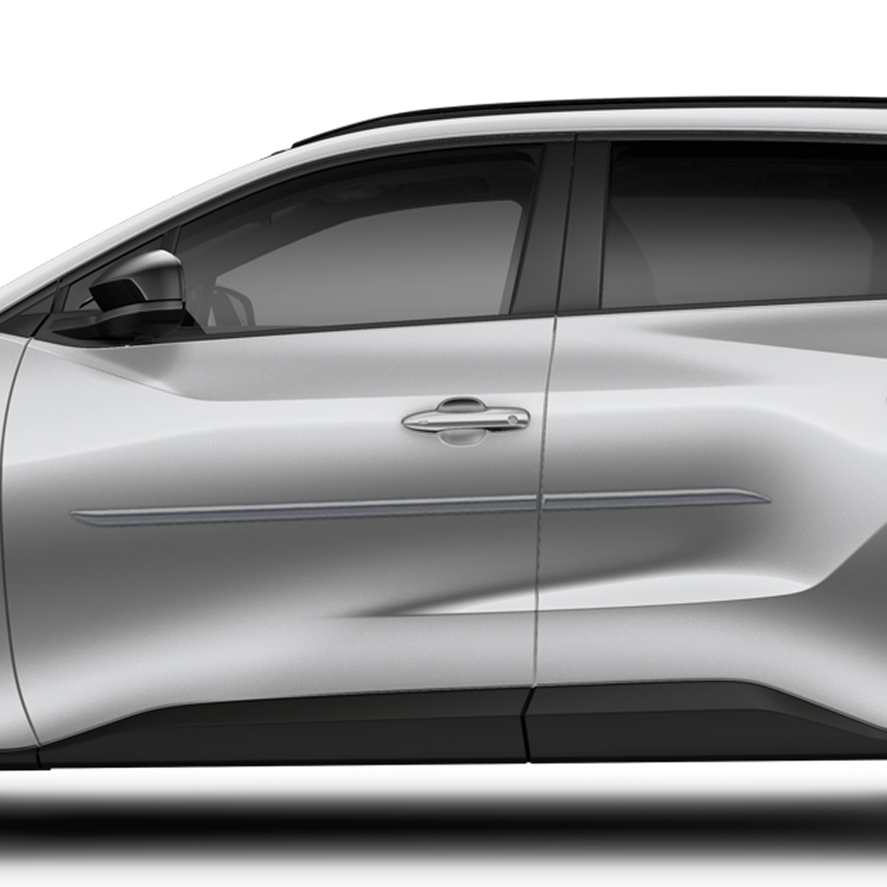 Painted Body Side Molding Toyota bZ4X Painted Body Side